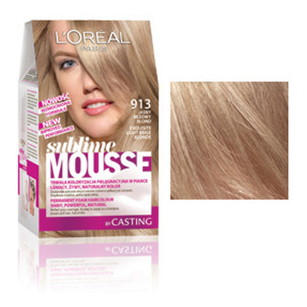 L oreal краска для волос sublime mousse 1000 очень светлый блонд