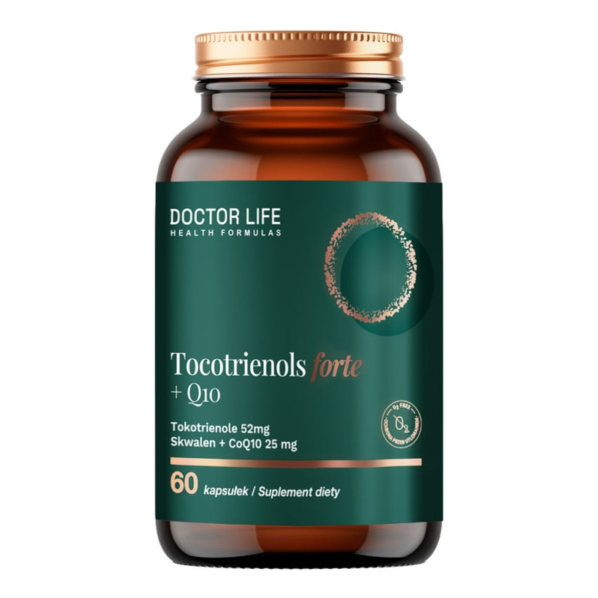 Doctor Life Tocotrienols Forte + Q10 suplement diety 60 Kapsułek