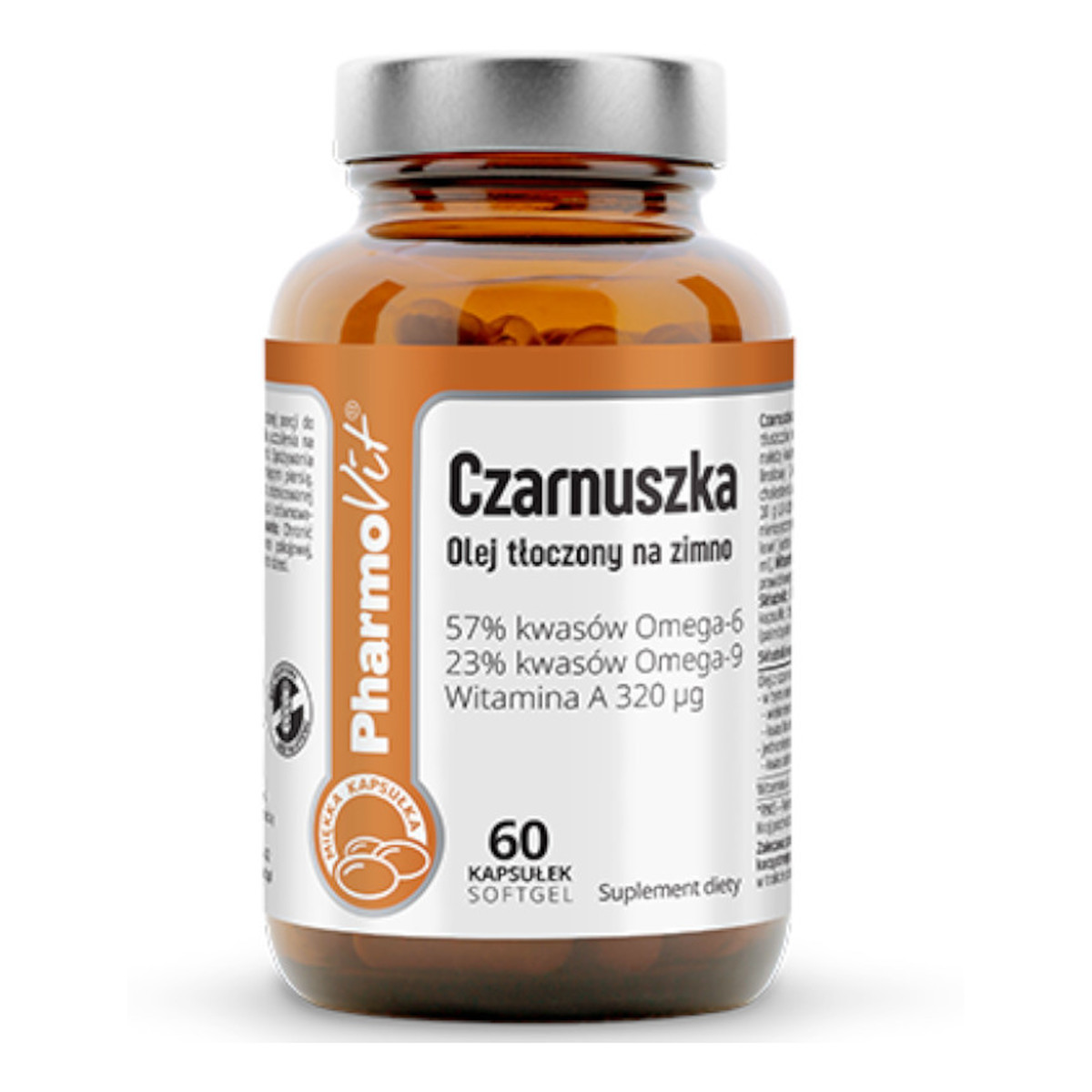 Pharmovit Czarnuszka suplement diety 60 kapsułek