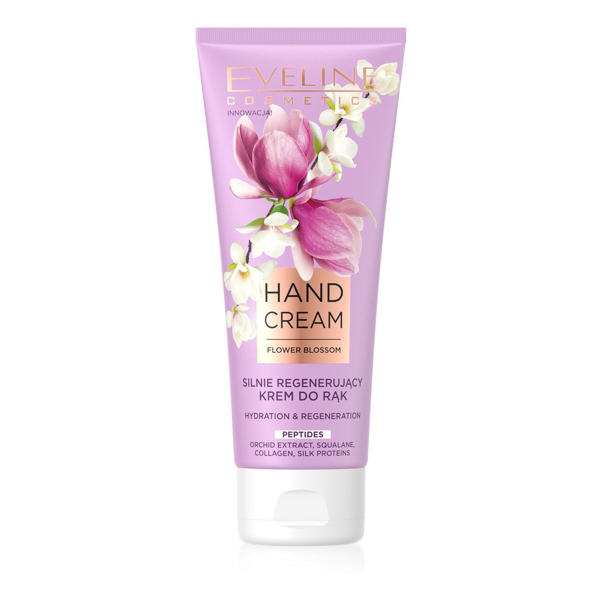 Eveline Flower Blossom Silnie regenerujący krem do rąk 75ml