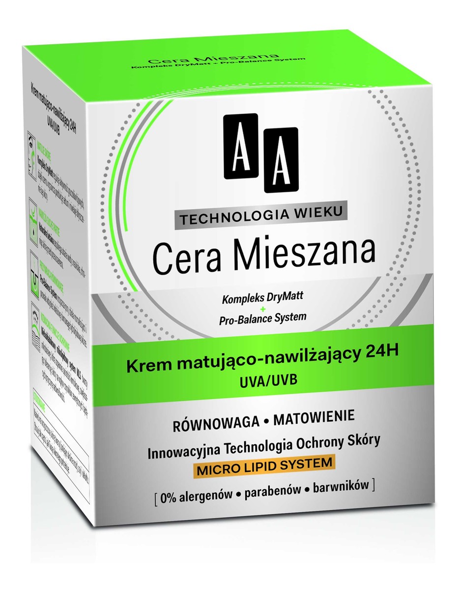 Krem Matujaco Nawilzajacy