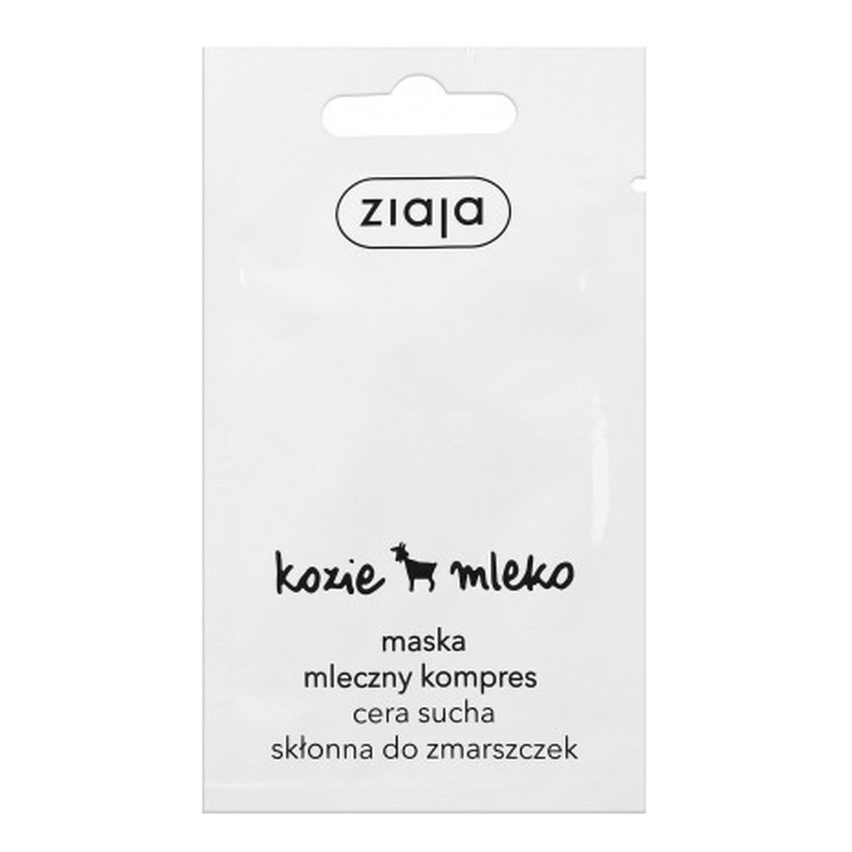 Ziaja Kozie Mleko Maska Do Twarzy Mleczny Kompres 7ml