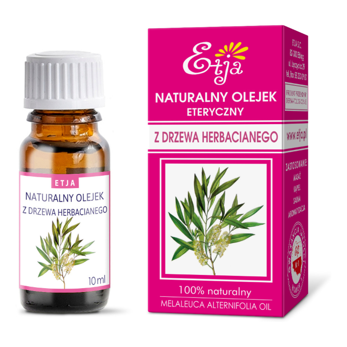 Etja Olejek eteryczny Drzewo Herbaciane 10ml