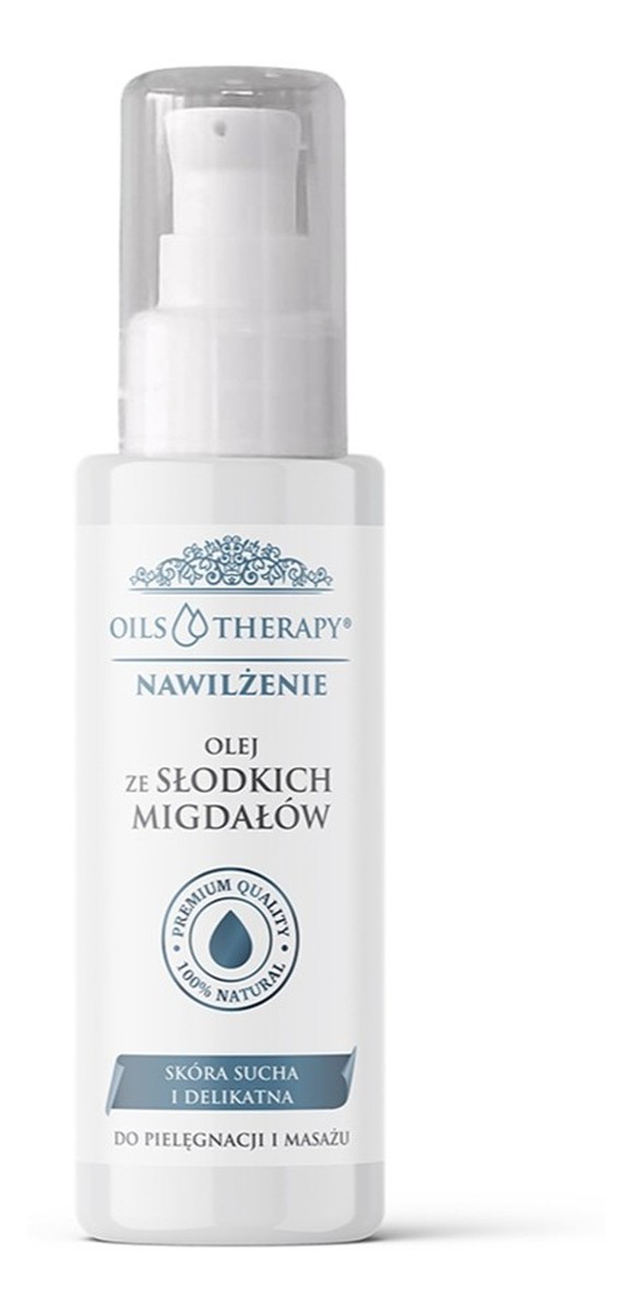 Naturalny olej do skóry ze słodkich migdałów