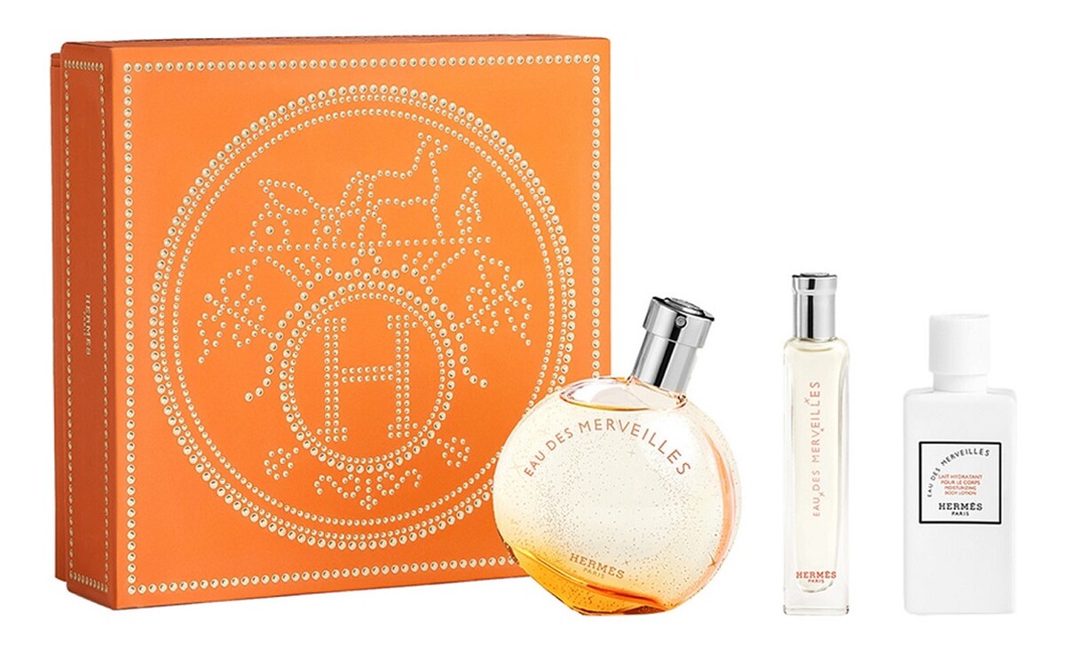 Zestaw woda toaletowa spray 50ml + woda toaletowa spray 15ml + balsam do ciała 40ml