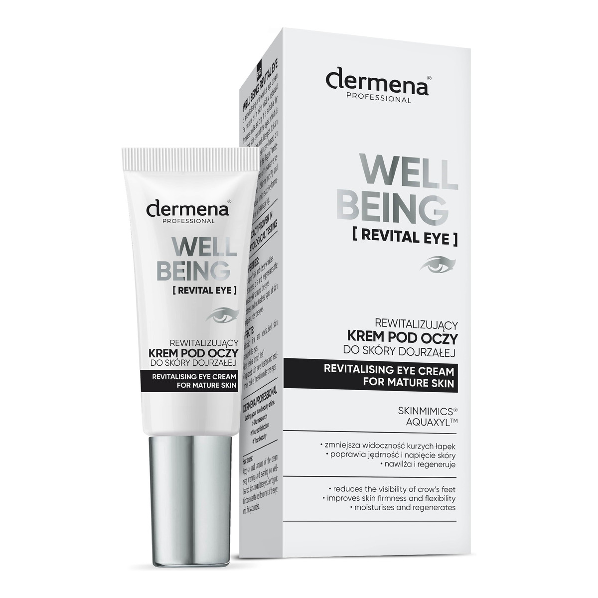 Dermena Professional Well Being Rewitalizujący Krem pod oczy do skóry dojrzałej 15ml