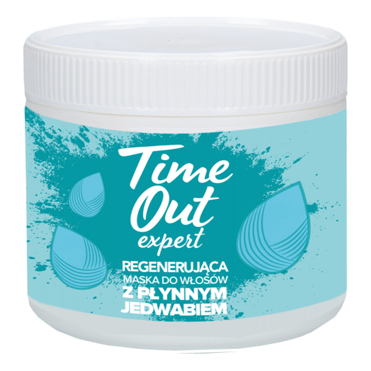TIME OUT MASKA DO WŁOSÓW PŁYNNY JEDWAB REGENERUJĄCA 500g