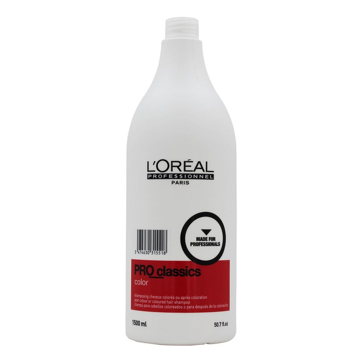 L'Oreal Paris Pro Classics Color szampon do stosowania bezpośrednio po koloryzacji 1500ml