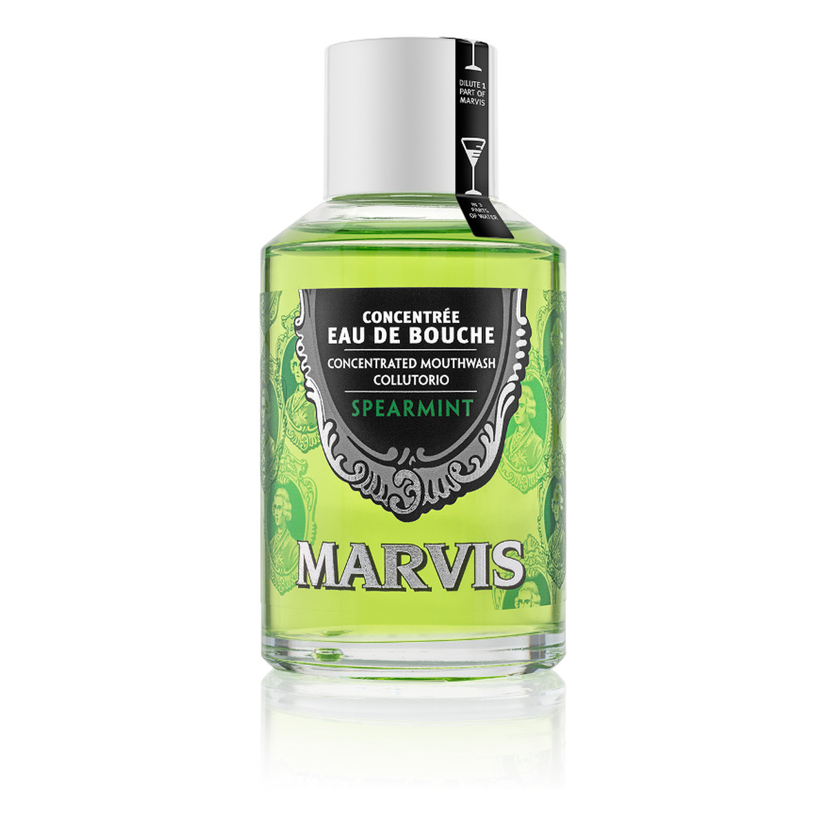 Marvis Mouthwash płyn do płukania jamy ustnej spearmint 120ml