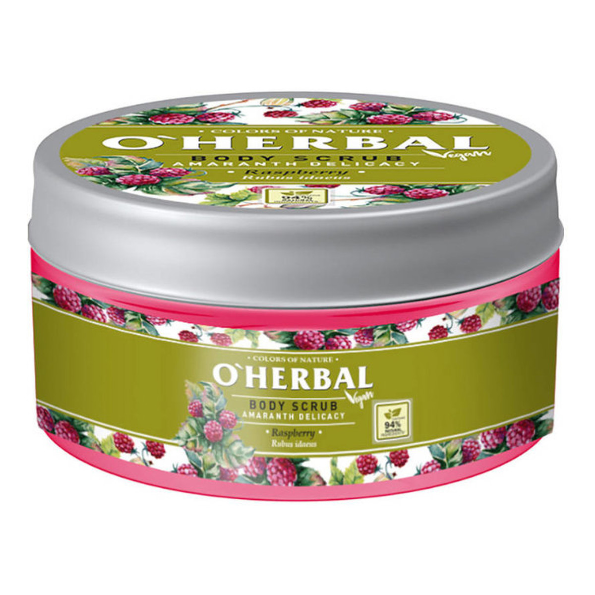 O'Herbal Scrub do ciała z maliną Amaranth Delicacy 200ml