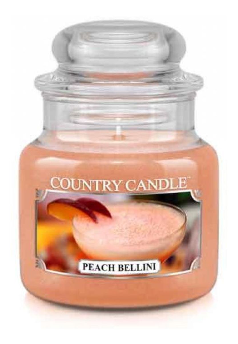 Mała świeca zapachowa peach bellini