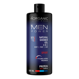 Żel pod prysznic 3w1 sport