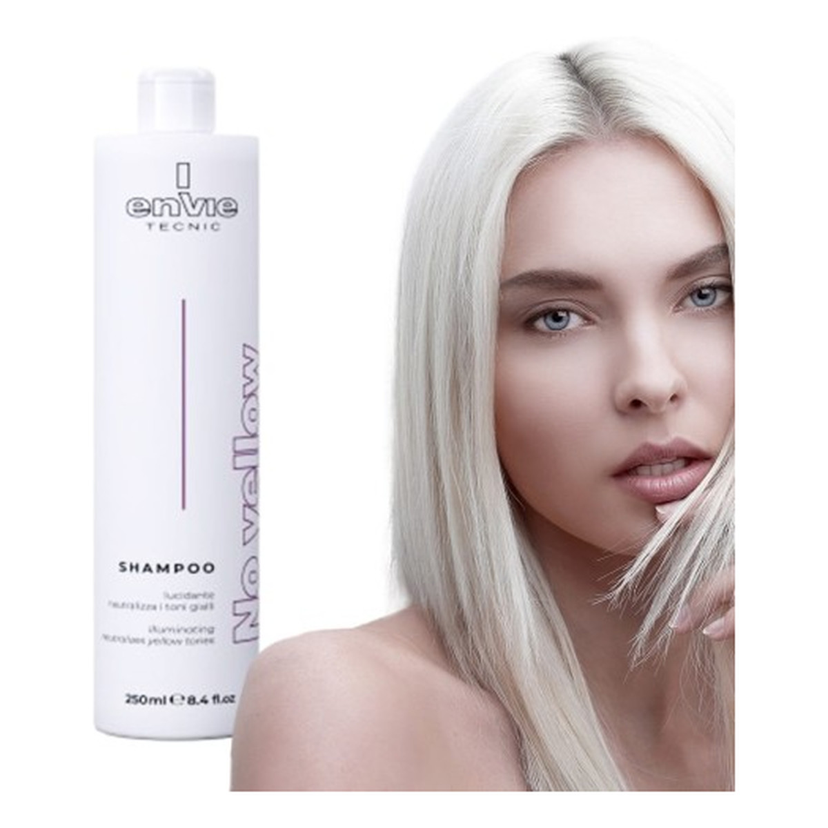 Envie Luxury Blond No Yellow Fioletowy Szampon Do Włosów 250ml