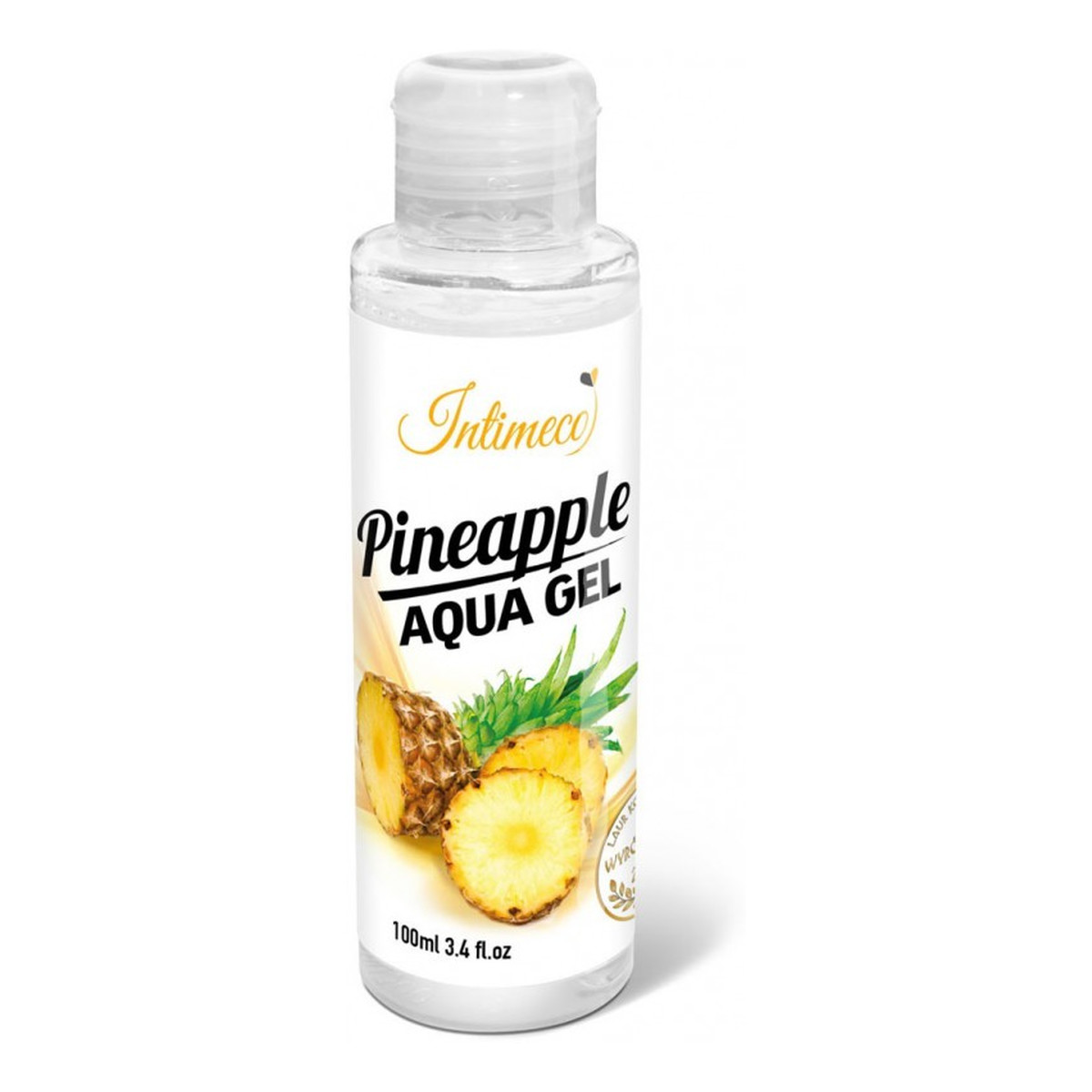 Intimeco Pineapple Aqua Gel nawilżający Żel intymny o aromacie ananasowym 100ml