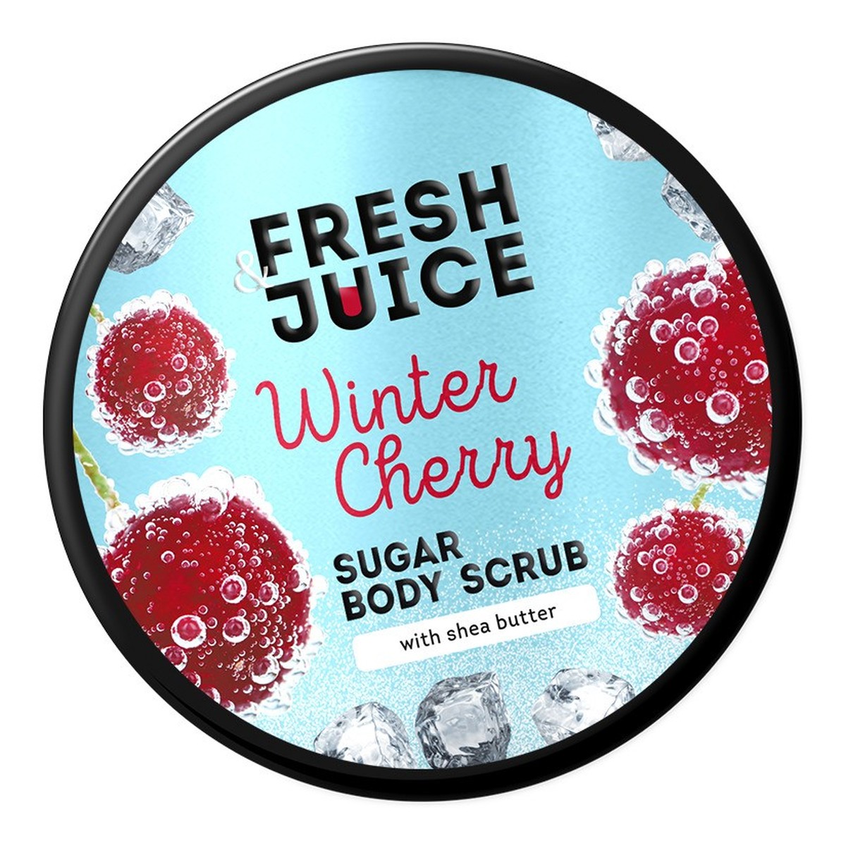 Fresh juice cukrowy peeling do ciała zimowa wiśnia