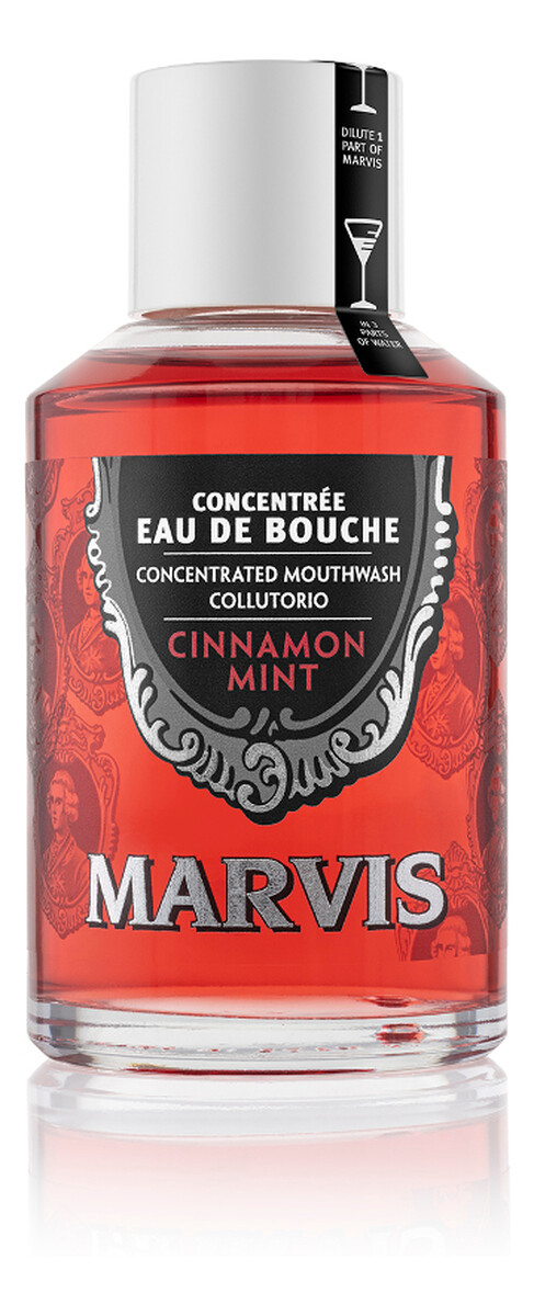 Mouthwash płyn do płukania jamy ustnej cinnamon mint