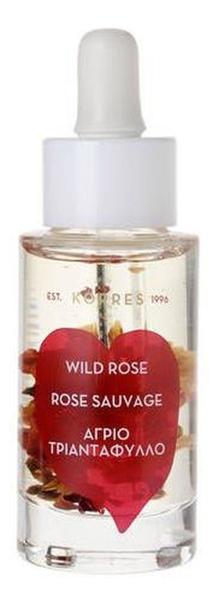 KORRES_Wild Rose Advanced Brightening Nourishing Face Oil Aktywny Olejek z ekstraktem z dzikiej róży