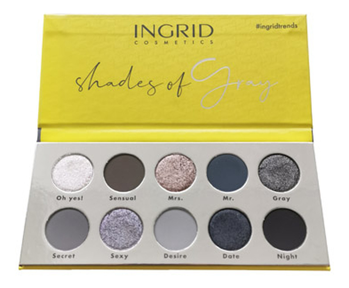 Shades of Gray paleta cieni do powiek