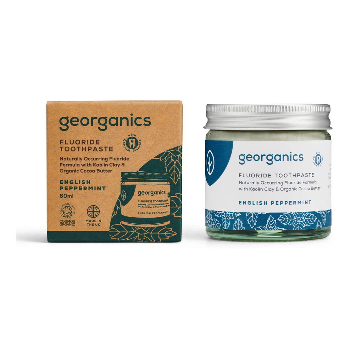Georganics Pasta do zębów z naturalnym fluorkiem 60ml