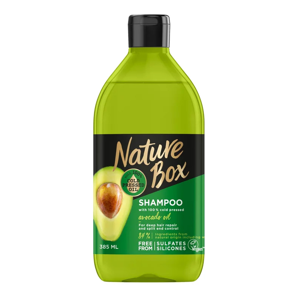 Nature Box SZAMPON do włosów AWOKADO 385ml
