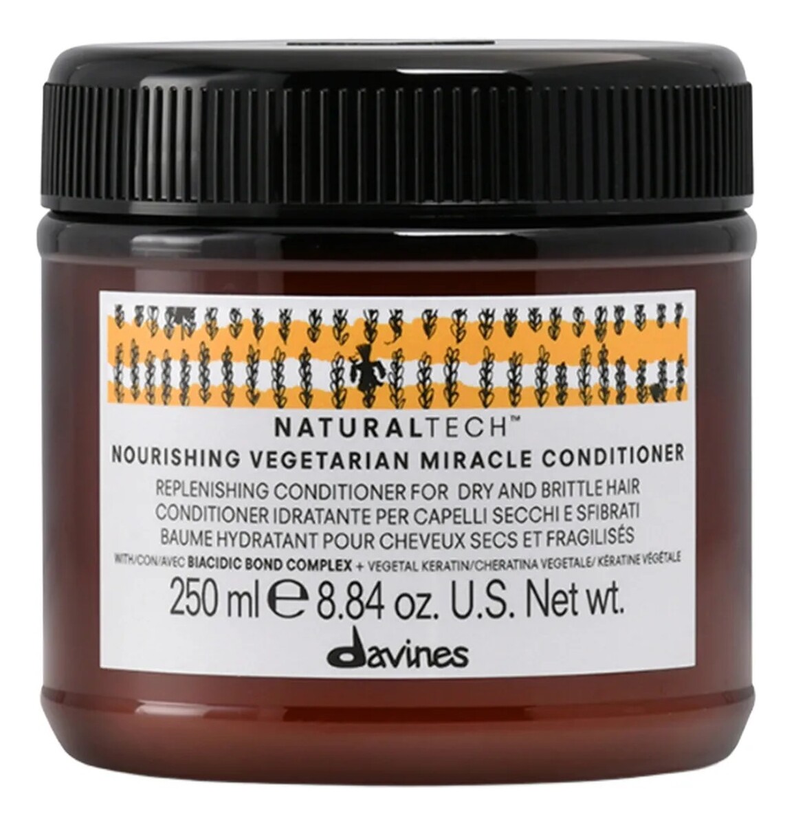 Naturaltech nourishing vegetarian miracle conditioner nawilżająca odżywka do włosów suchych i zniszczonych