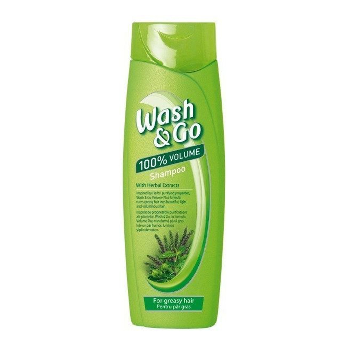 Wash&Go Szampon do włosów przetłuszczających się 400ml