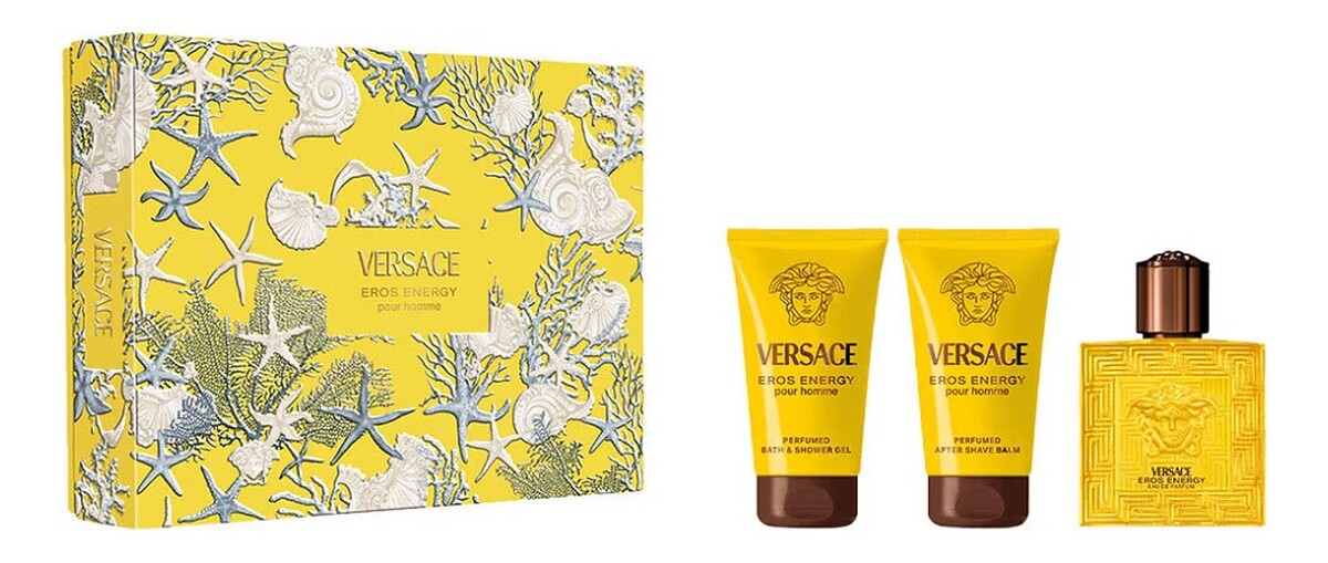 Zestaw woda perfumowana spray 50ml + żel pod prysznic 50ml + balsam po goleniu 50ml