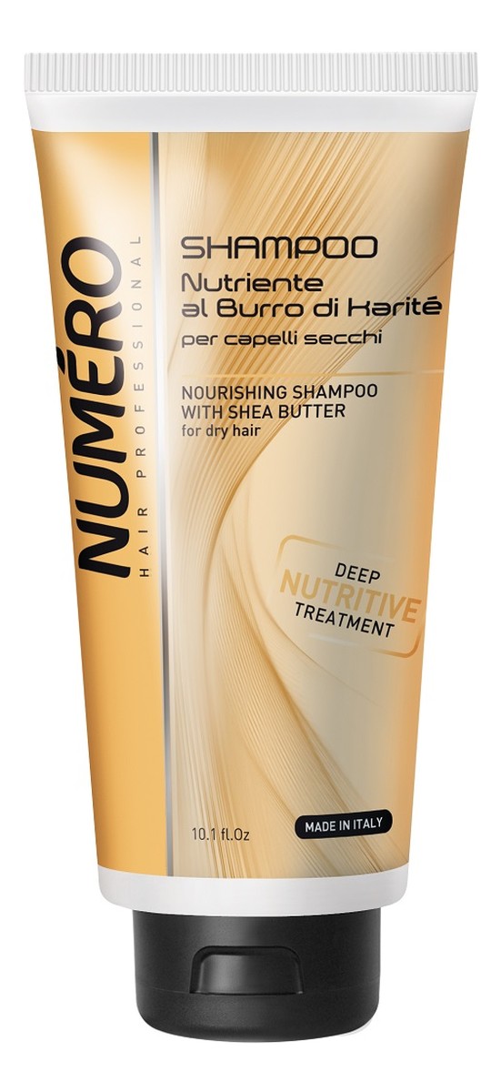 Nourishing shampoo with shea butter odżywiający szampon z masłem shea