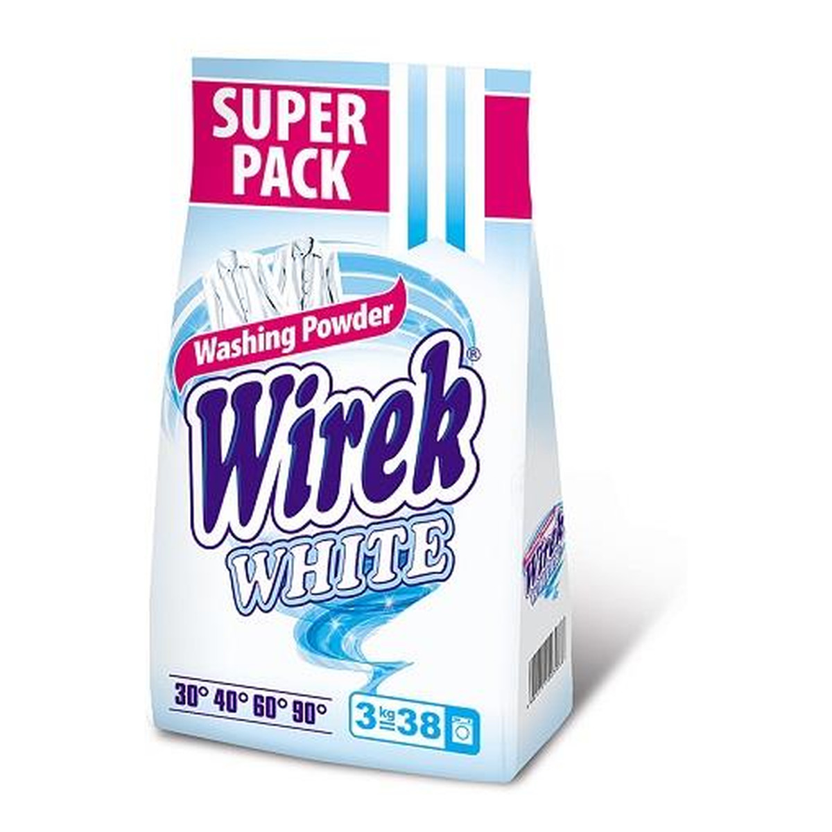 Wirek Proszek do prania 38 prań White 3kg