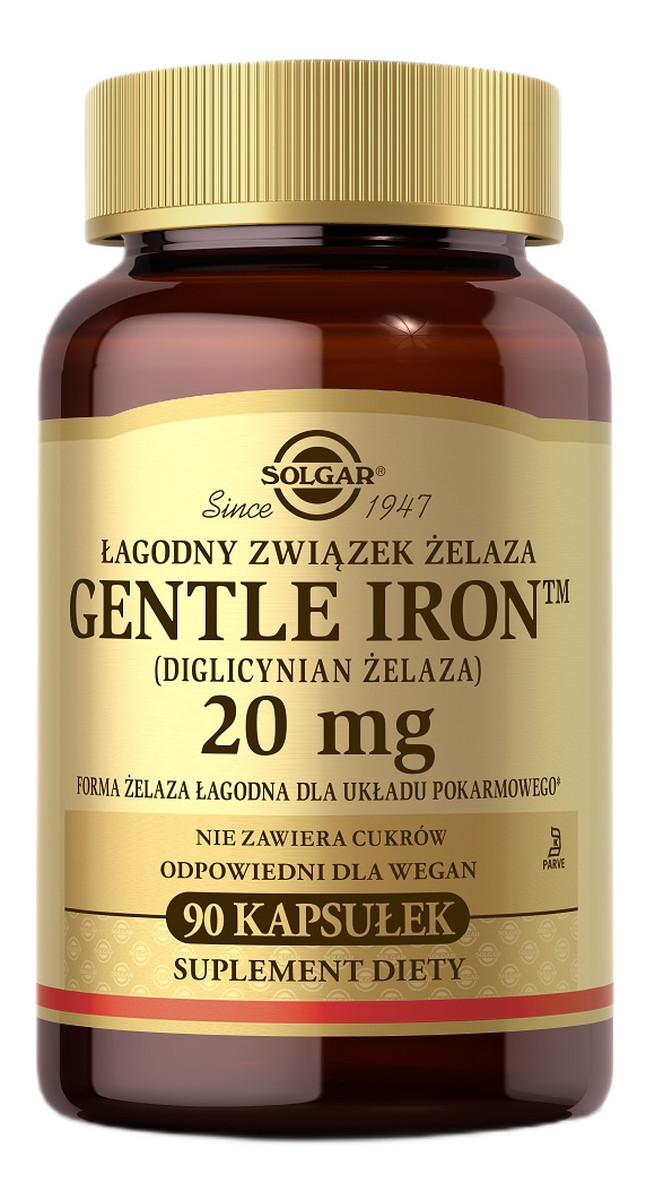 Żelaza) 20 mg suplement diety 90 kapsułek