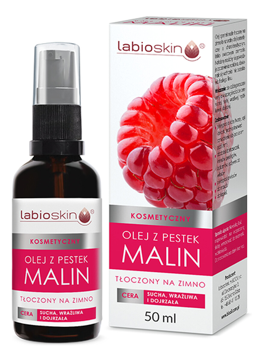 Olej z pestek malin