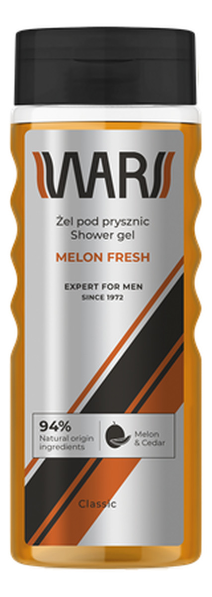 Żel pod prysznic energizujący Melon Fresh - Melon & Cedar