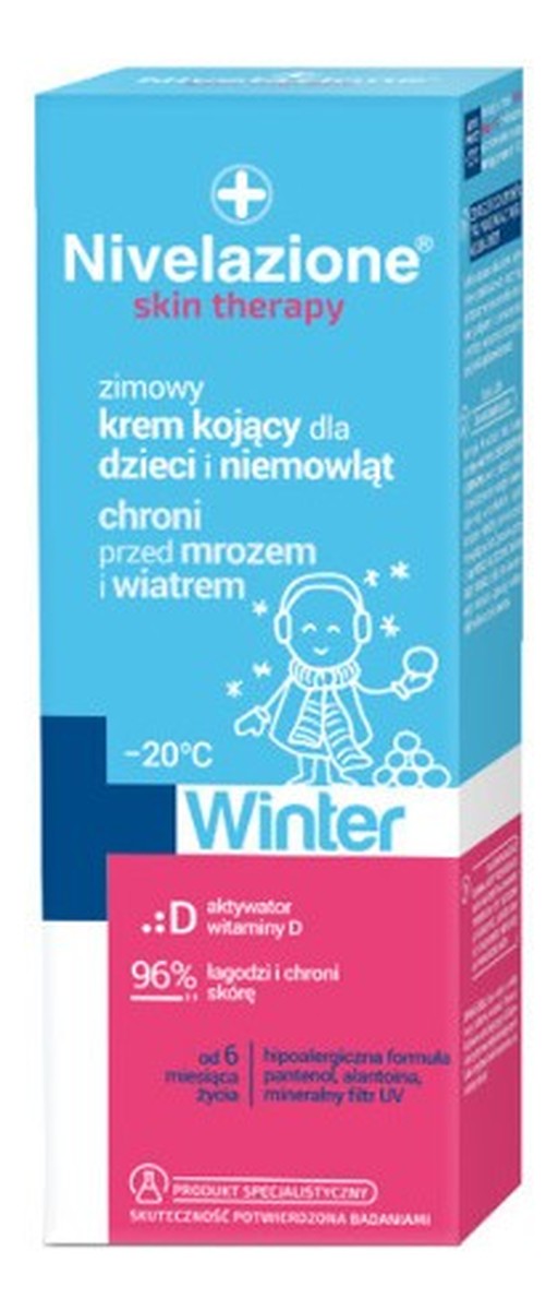 Skin therapy Zimowy krem kojący dla dzieci i niemowląt