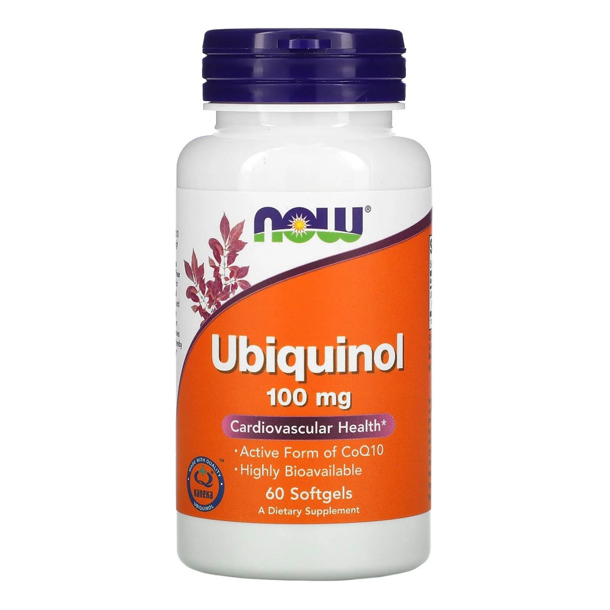 Now Foods Ubiquinol 100mg suplement diety 60 miękkich kapsułek