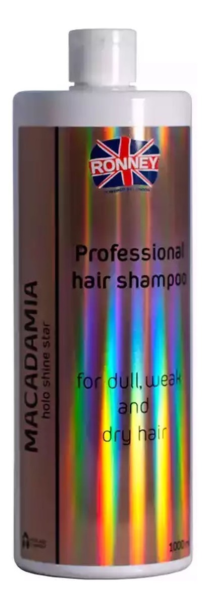 Macadamia holo shine star professional hair shampoo szampon do włosów suchych