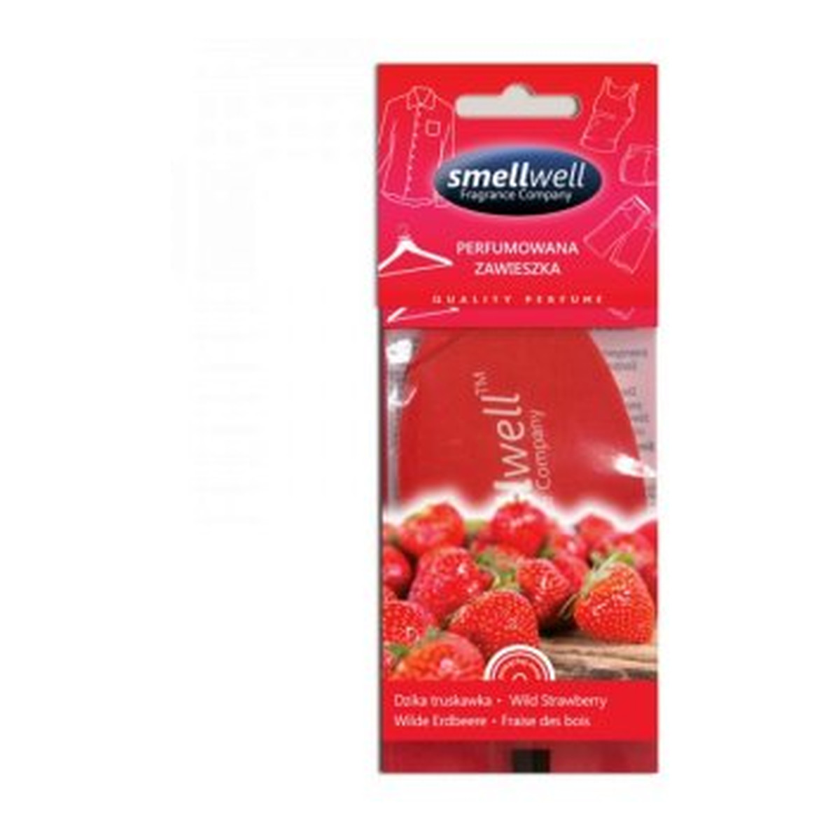 Smellwell Perfumowana zawieszka Dzika truskawka