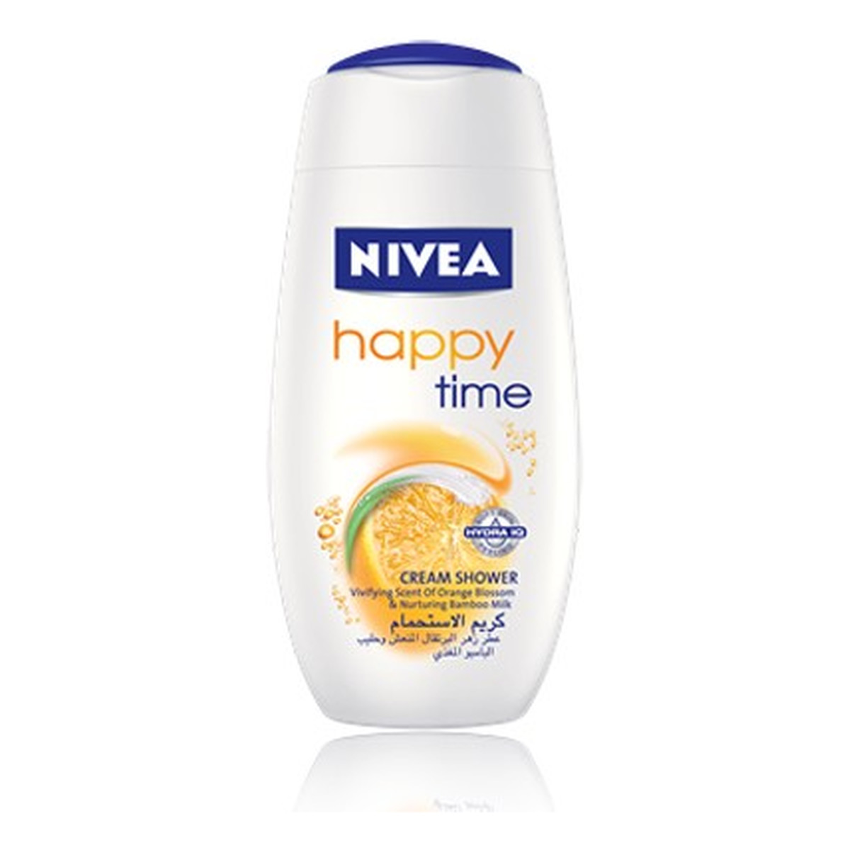 Nivea Żel Pod Prysznic Happy Time Mleczko Bambusowe i Zapach Kwiatu Pomarańczy 250ml