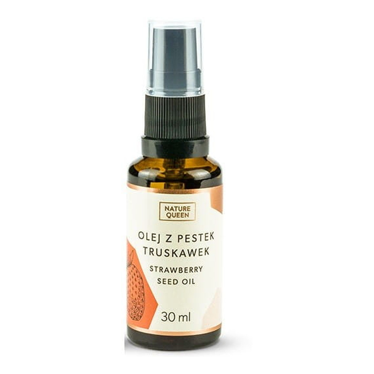 Nature Queen OLEJ DO CIAŁA I WŁOSÓW PESTKI TRUSKAWEK 30ml