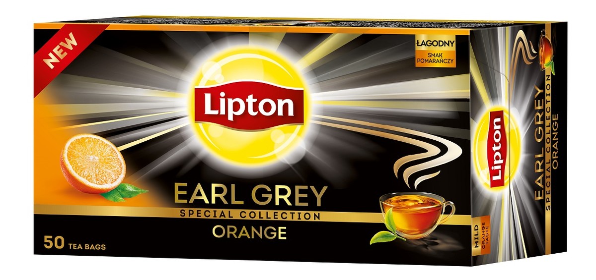Orange herbata czarna Pomarańcza 50 torebek