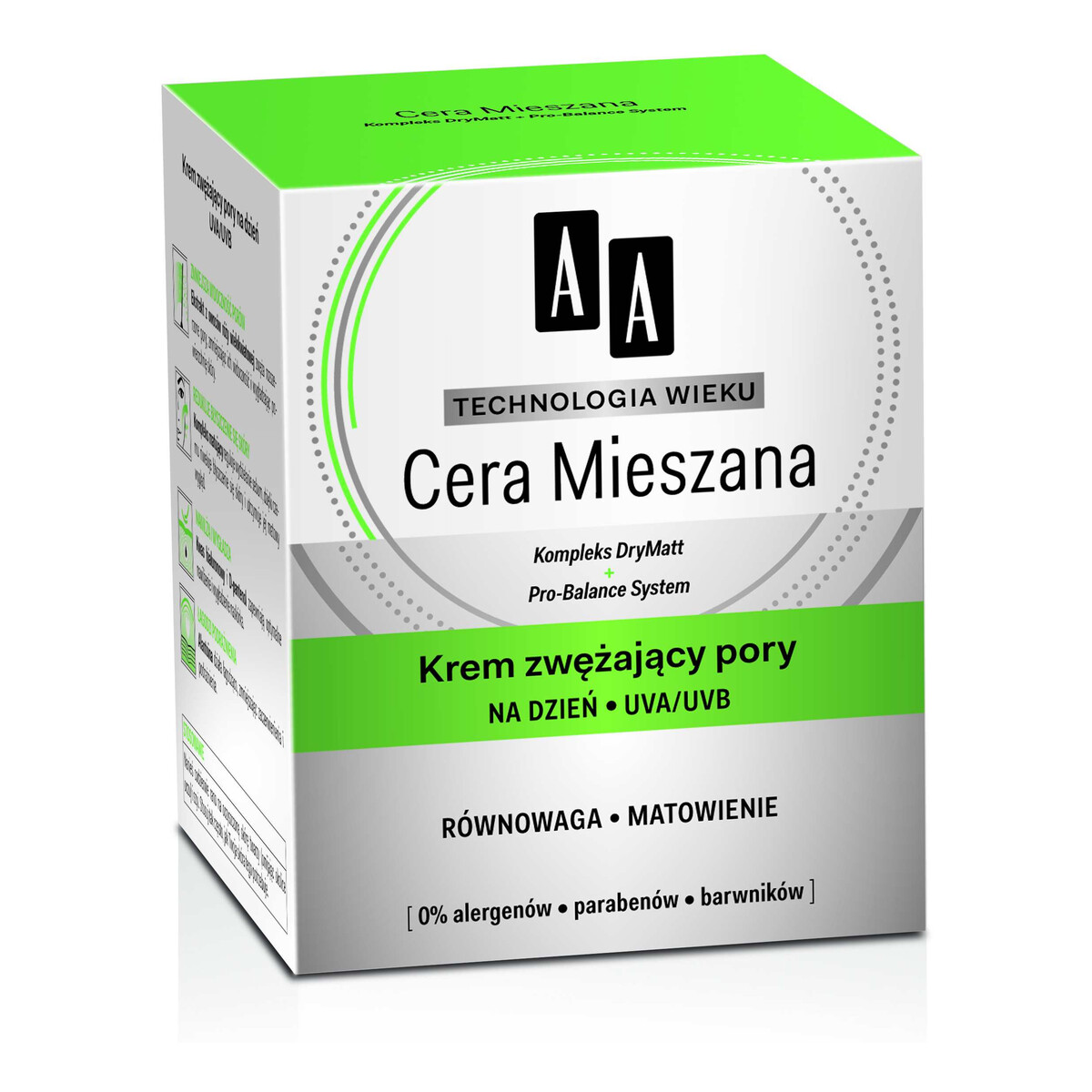 AA Cera Mieszana Technologia Wieku Krem Zwężający pory 50ml