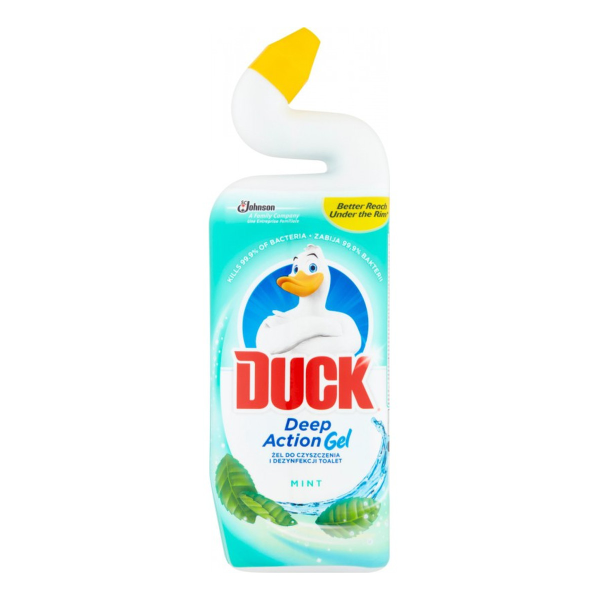 Duck Deep Action Mint Żel do czyszczenia i dezynfekcji toalet 750ml