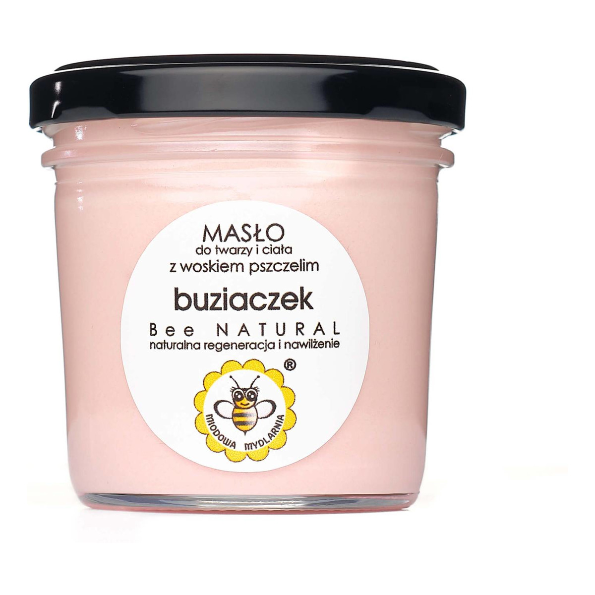 Miodowa Mydlarnia B e e Natural Masło do twarzy i ciała Buziaczek 65g