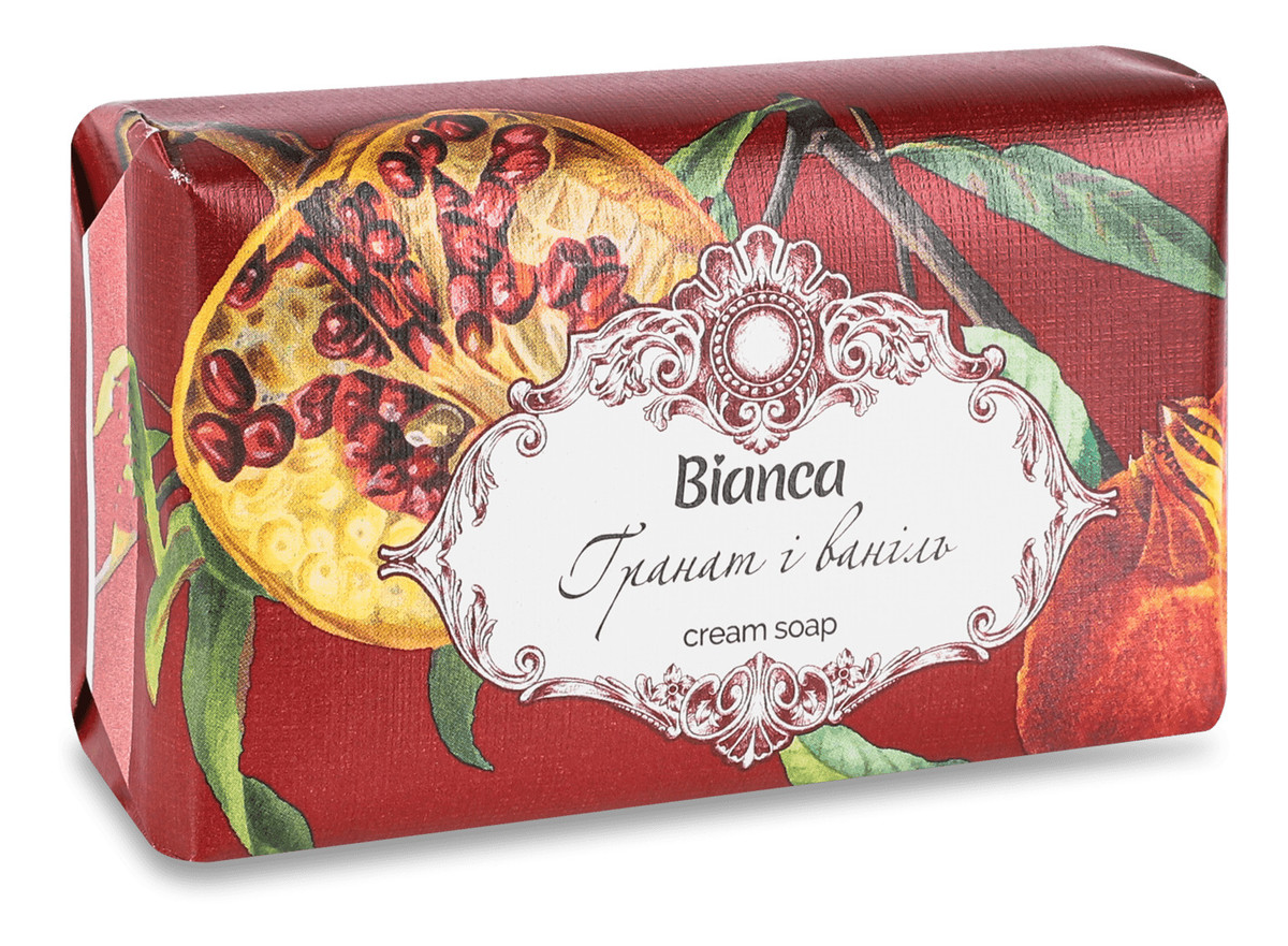 Mydło kremowe Granat i Wanilia