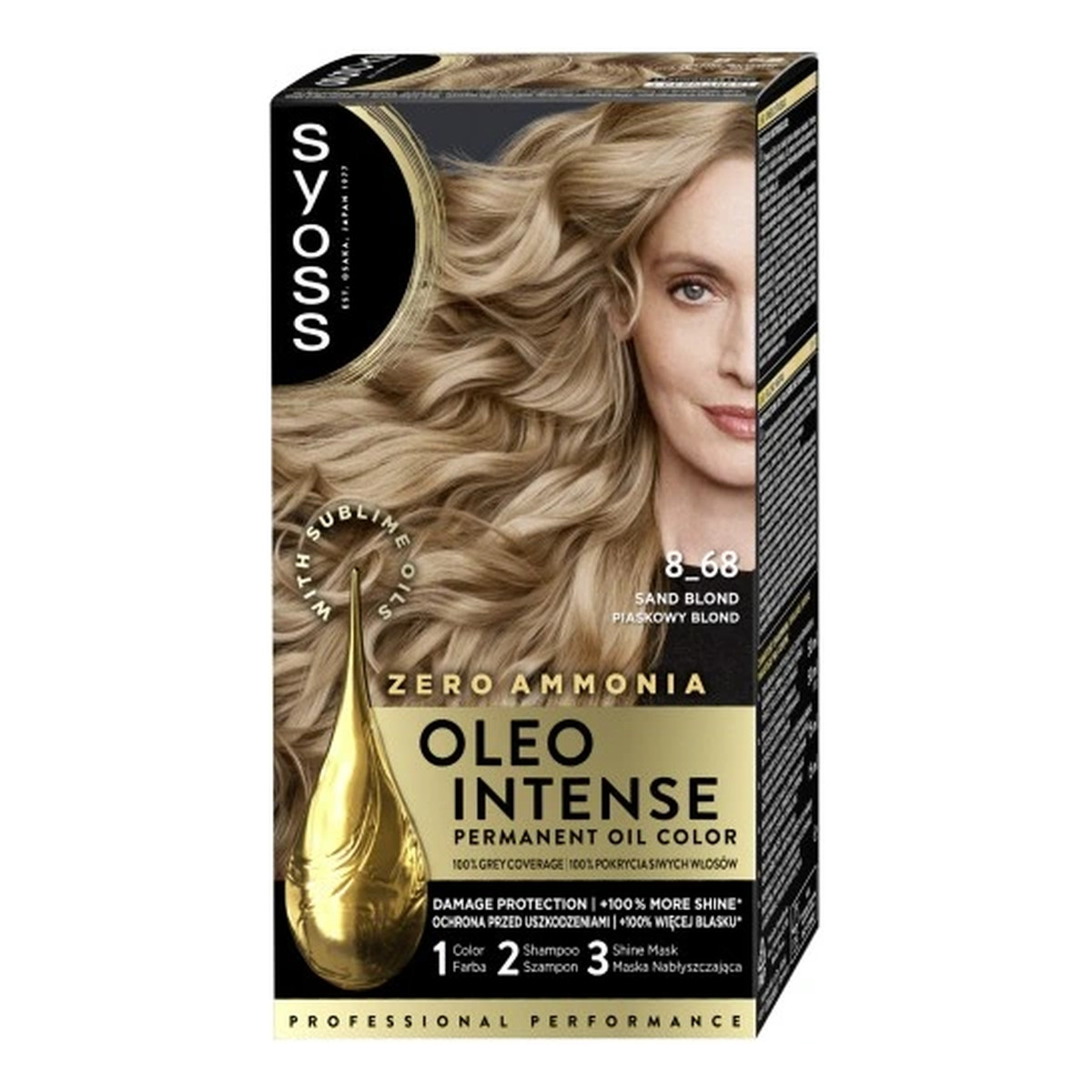 Syoss Oleo Intense Professional Performance Farba Do Włosów 115ml