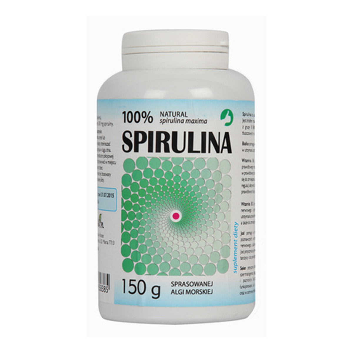 Aura Herbals Spirulina w tabletkach alga morska suplement diety 150g