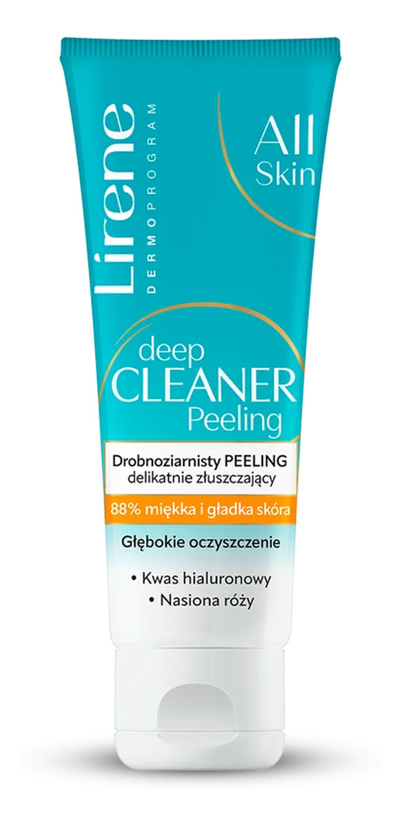Drobnoziarnisty peeling delikatnie złuszczający