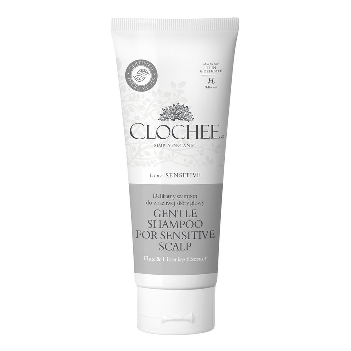 Clochee Delikatny szampon do wrażliwej skóry głowy 200ml