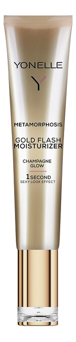Gold Flash Moisturizer Champagne Glow rozświetlający nawilżacz ze złotymi drobinkami