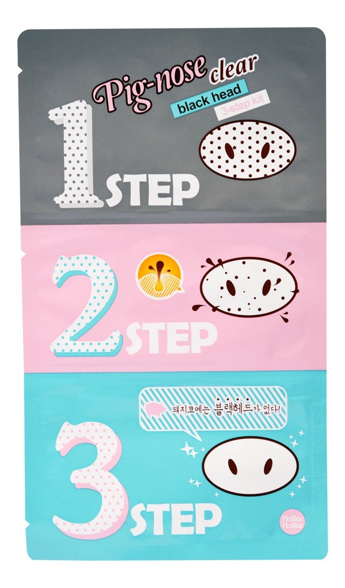 PIGNOSE 3 plastry oczyszczające na nos