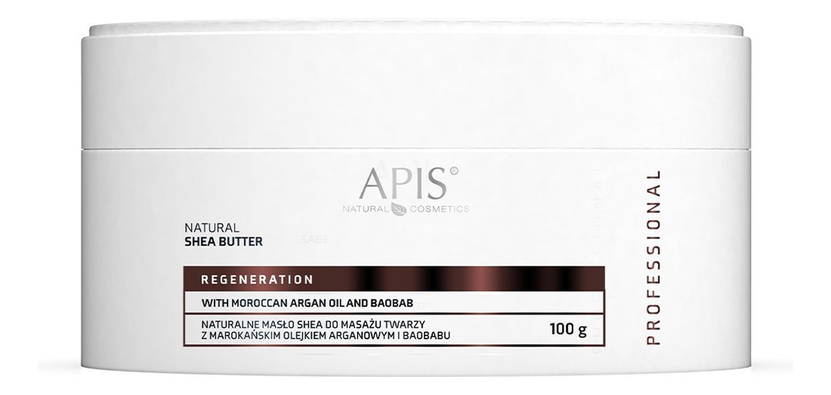 naturalne Masło shea z marokańskim olejkiem arganowym i z baobabu